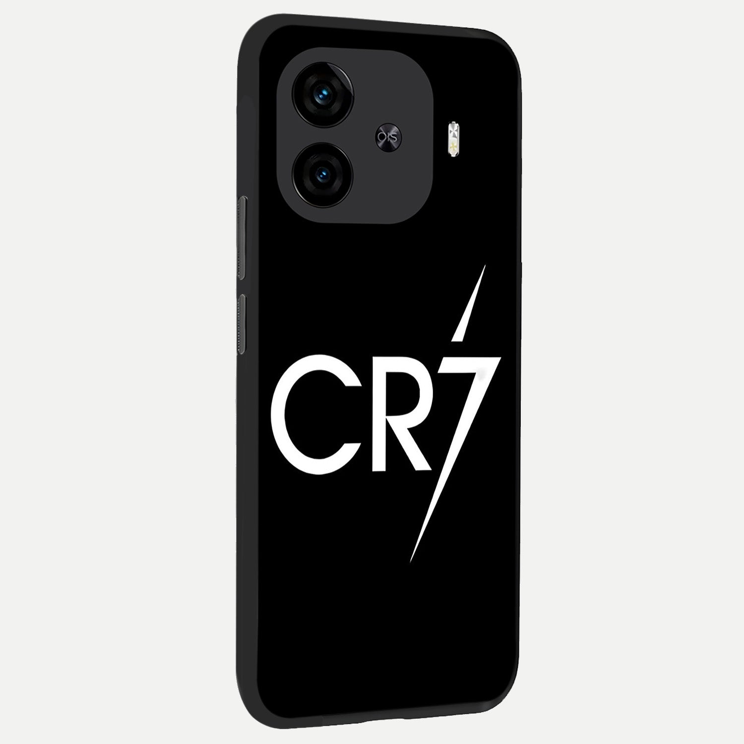  CR7 Elite Strike back cover for  iQOO Z9 Turbo slim fit glass case with vibrant aesthetic design