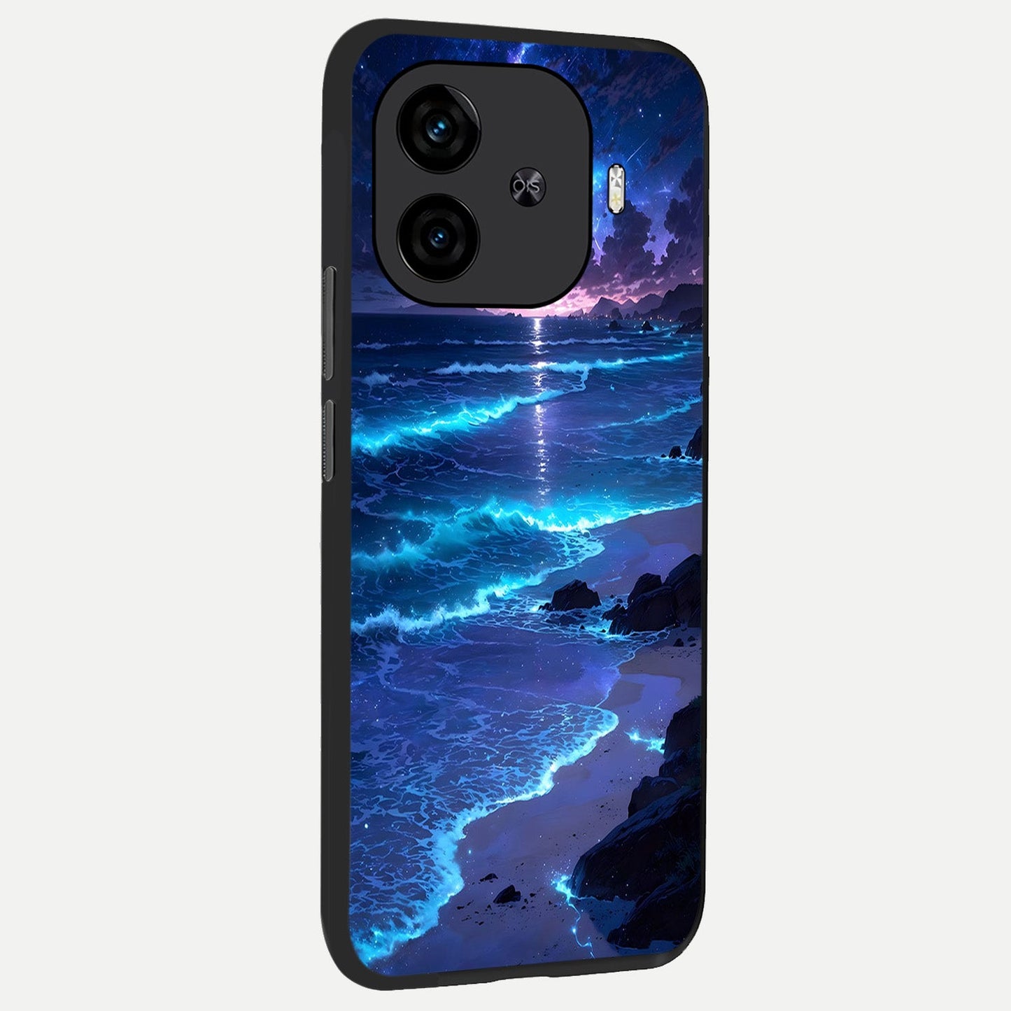  Classic Damn Look back cover for  iQOO Z9 Turbo slim fit glass case with vibrant aesthetic design