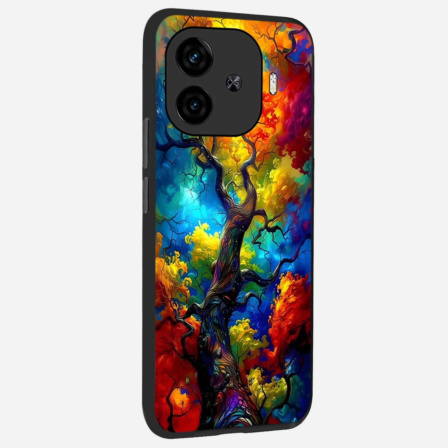  Colorful Soda Bottles back cover for  iQOO Z9 Turbo slim fit glass case with vibrant aesthetic design