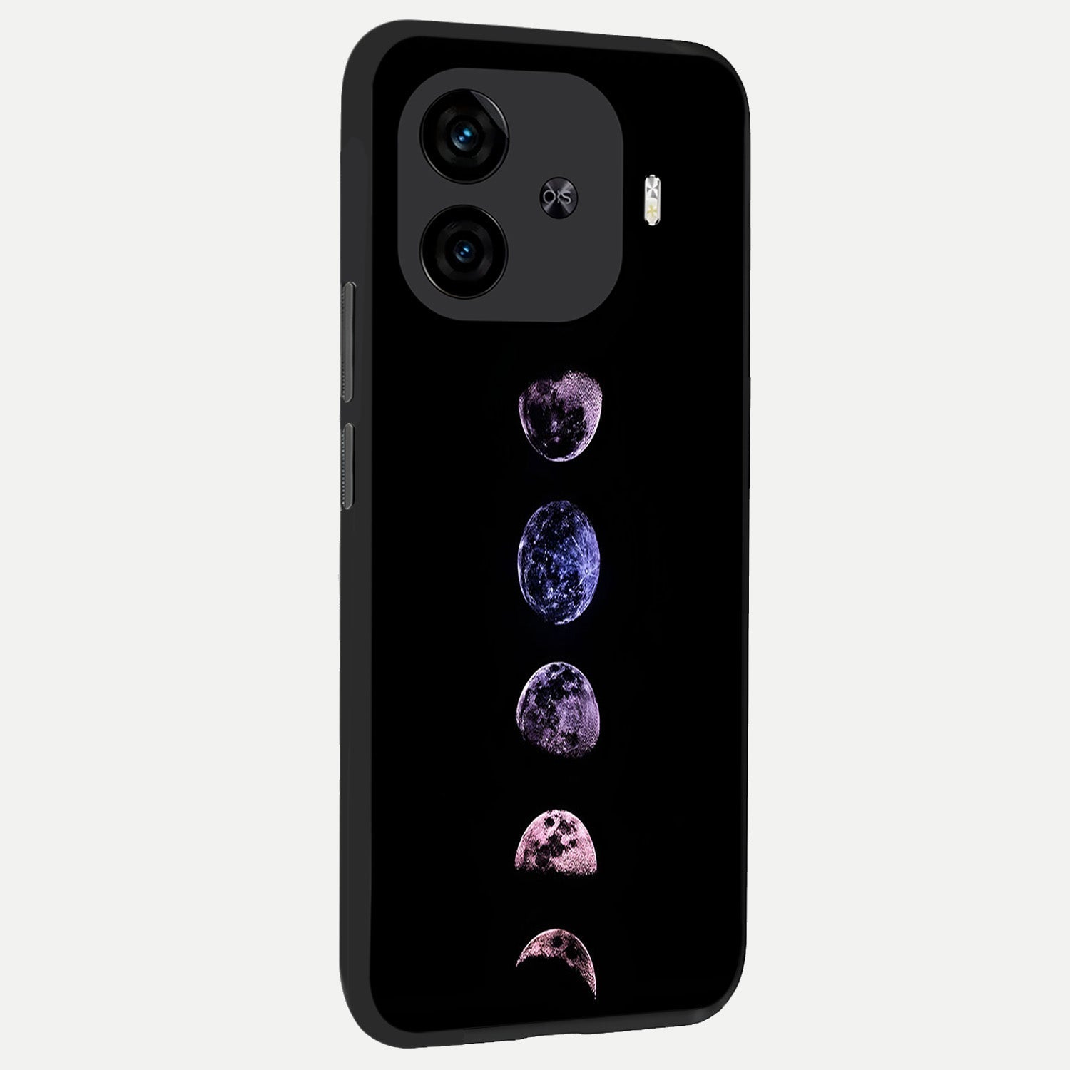  Crimson All Planets back cover for  iQOO Z9 Turbo slim fit glass case with vibrant aesthetic design
