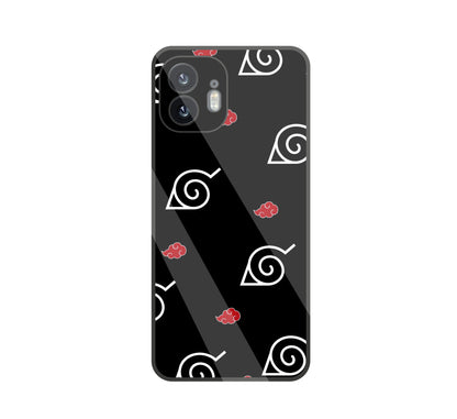 Itachi sharigan Sign Glass Case For Nothing Phone 2
