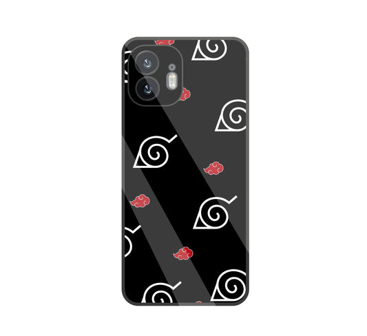 Itachi sharigan Sign Glass Case For Nothing Phone 2