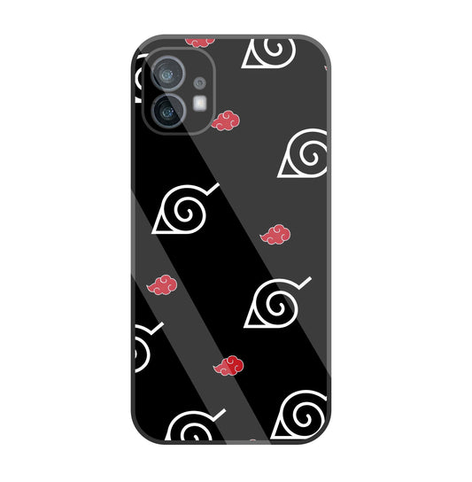 Itachi Sharigan Sign Glass Case For Nothing Phone 1