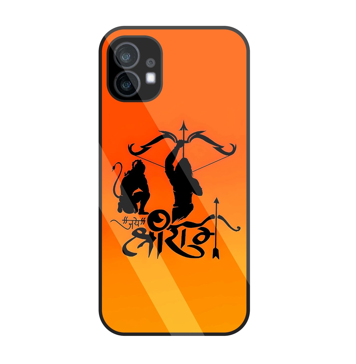 Jai Shri Ram Glass Case For Nothing Phone 1