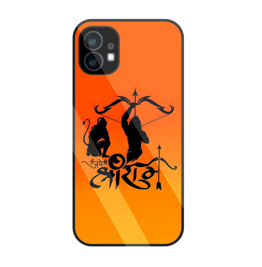 Jai Shri Ram Glass Case For Nothing Phone 1