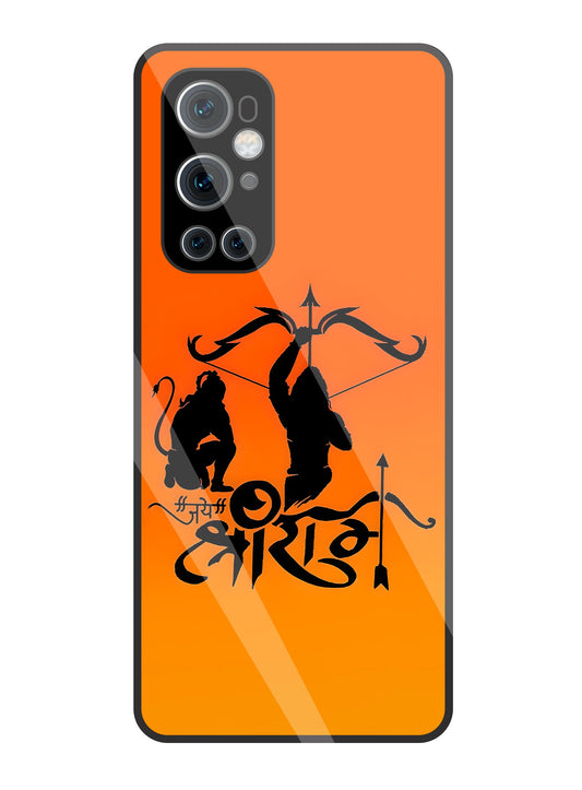 Jai Shri Ram Glass Case For OnePlus 9 Pro