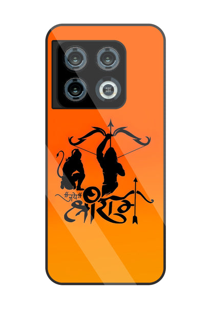 Jai Shri Ram Glass Case For OnePlus 10 Pro