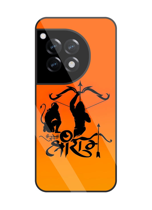Jai Shri Ram Glass Case For OnePlus 12R