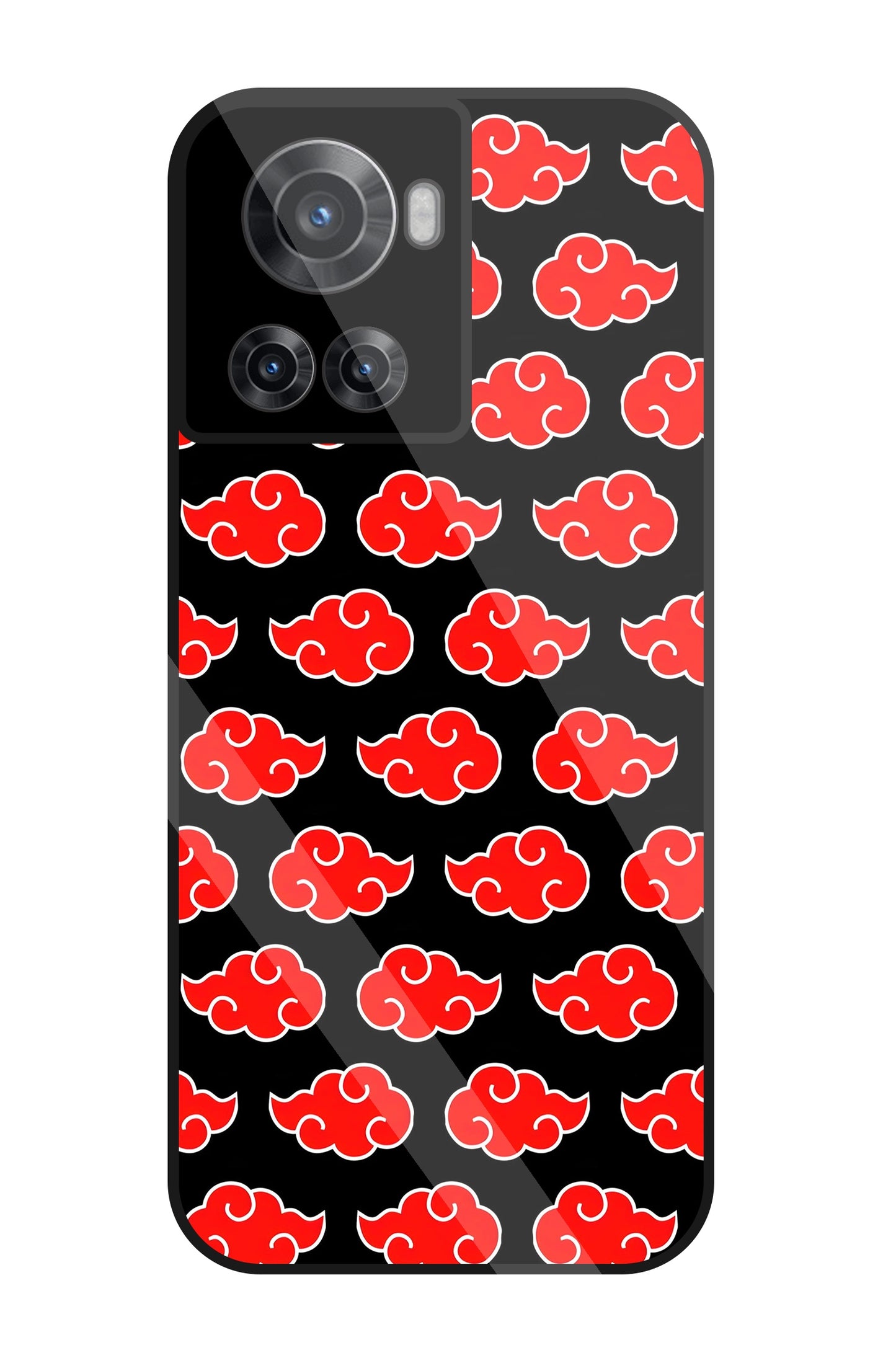 Japanese Clouds Seamless Pattern Glass Case For OnePlus 10R
