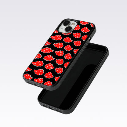 Japanese Clouds Seamless Pattern Glass Case For OnePlus 10R