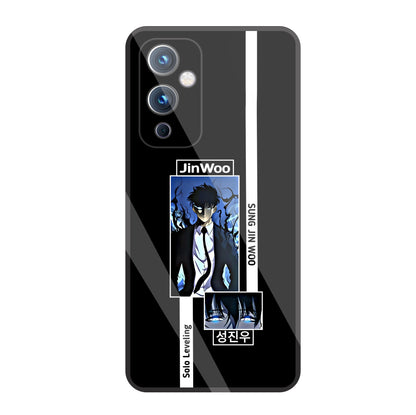 Jin Woo Sung Anime Glass Case For OnePlus 9