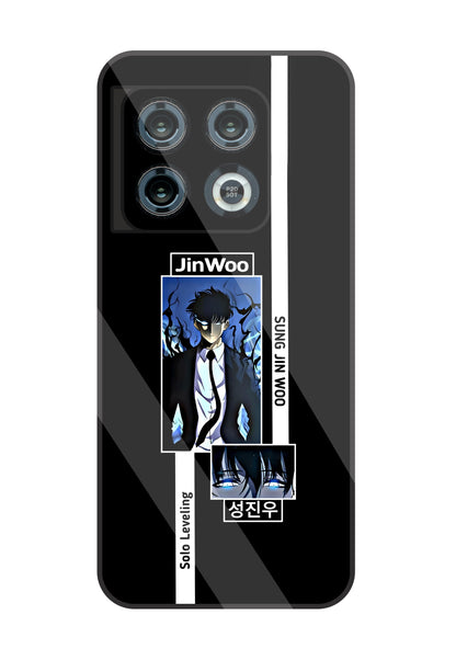 Jin Woo Sung Anime Glass Case For OnePlus 10 Pro