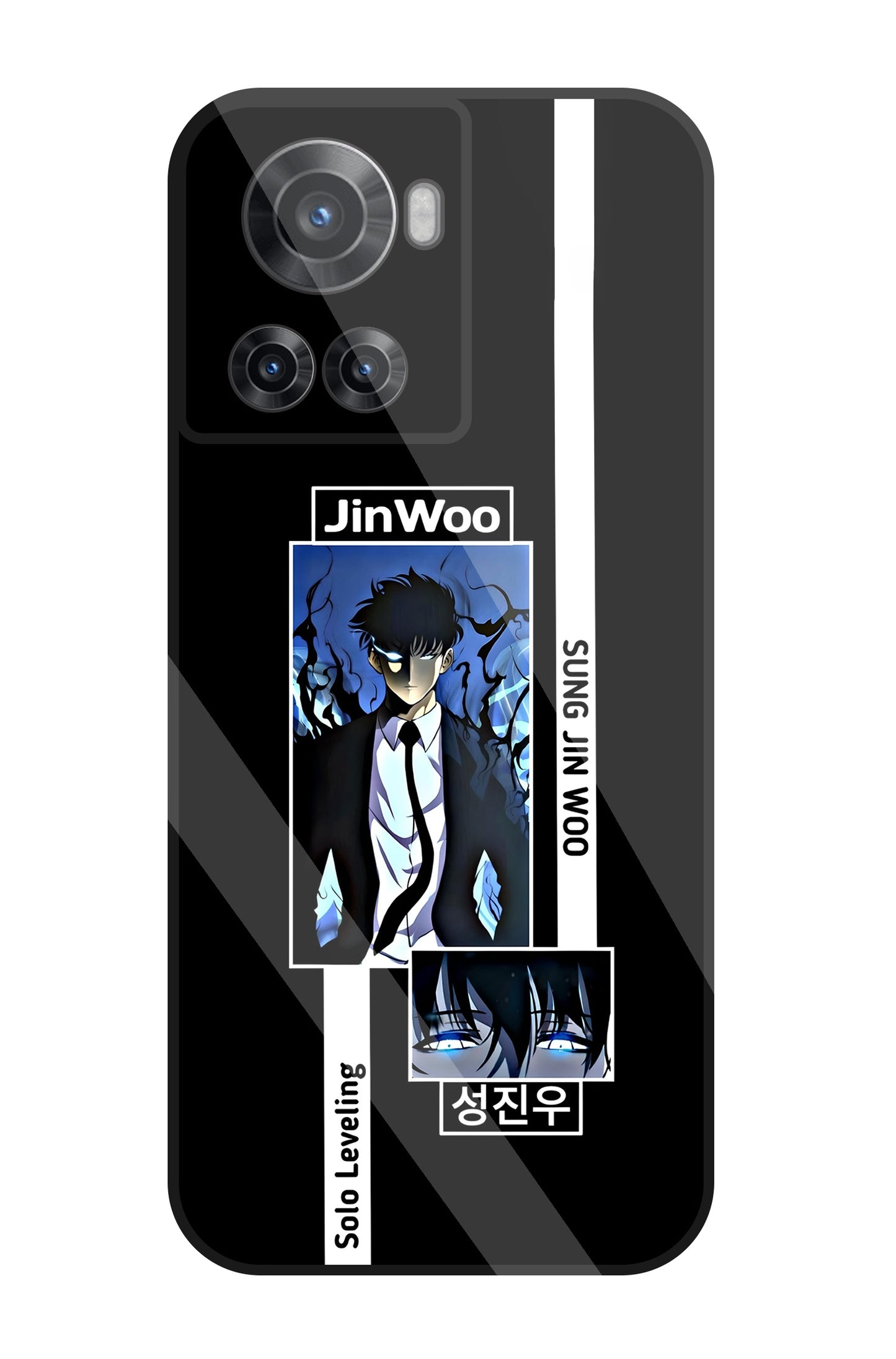 Jin Woo Sung Anime Glass Case For OnePlus 10R