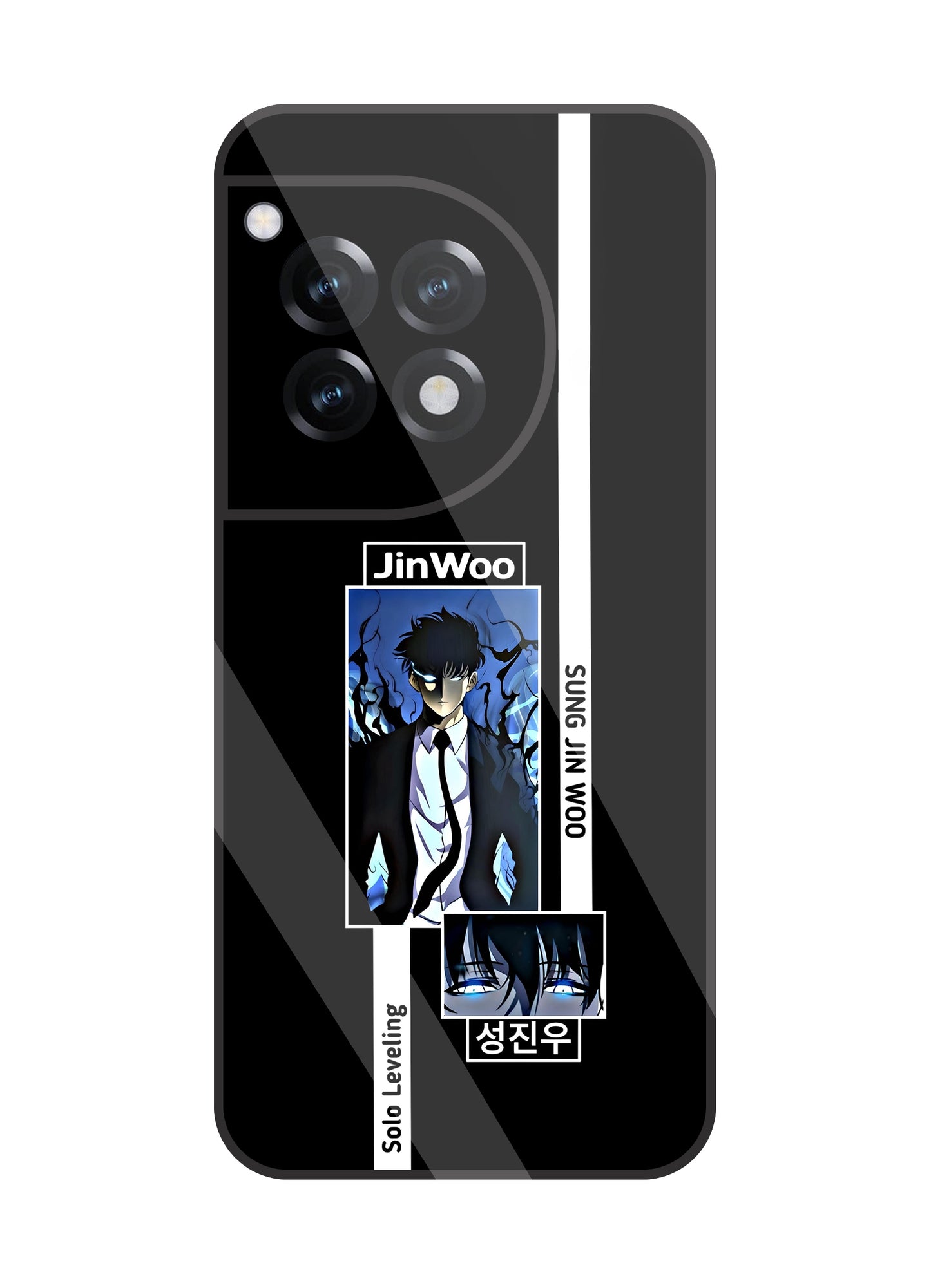Jin Woo Sung Anime Glass Case For OnePlus 12R