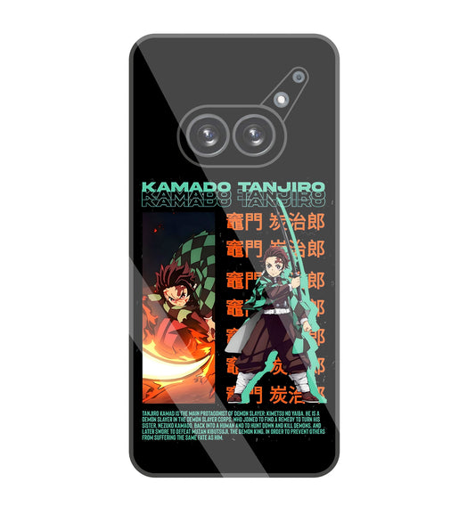 Kamado Tanjiro Glass Case For Nothing Phone 2A