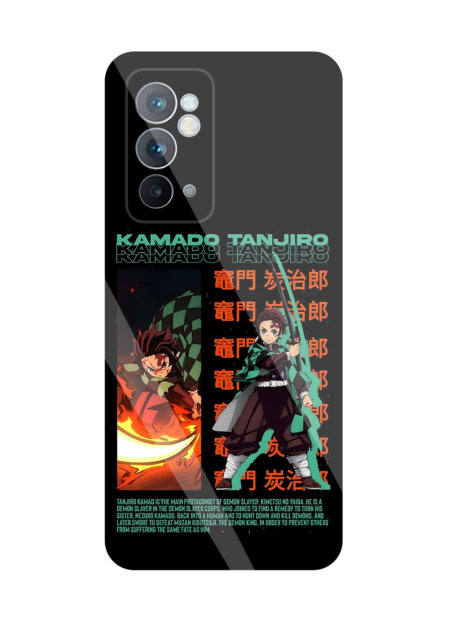 Kamado Tanjiro   Glass Case For OnePlus 9RT