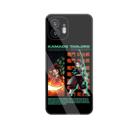 Kamado Tanjiro Glass Case For Nothing Phone 2