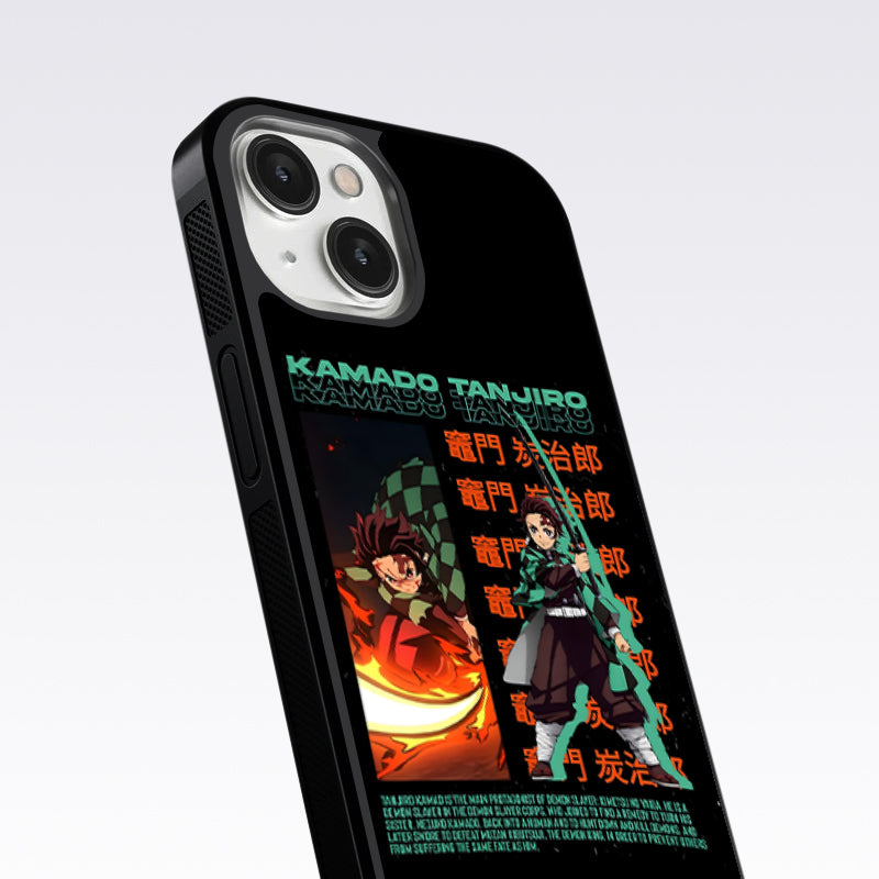 Kamado Tanjiro Glass Case For Nothing Phone 1