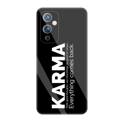 Karma  Glass Case For OnePlus 9
