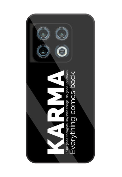 Karma  Glass Case For OnePlus 10 Pro