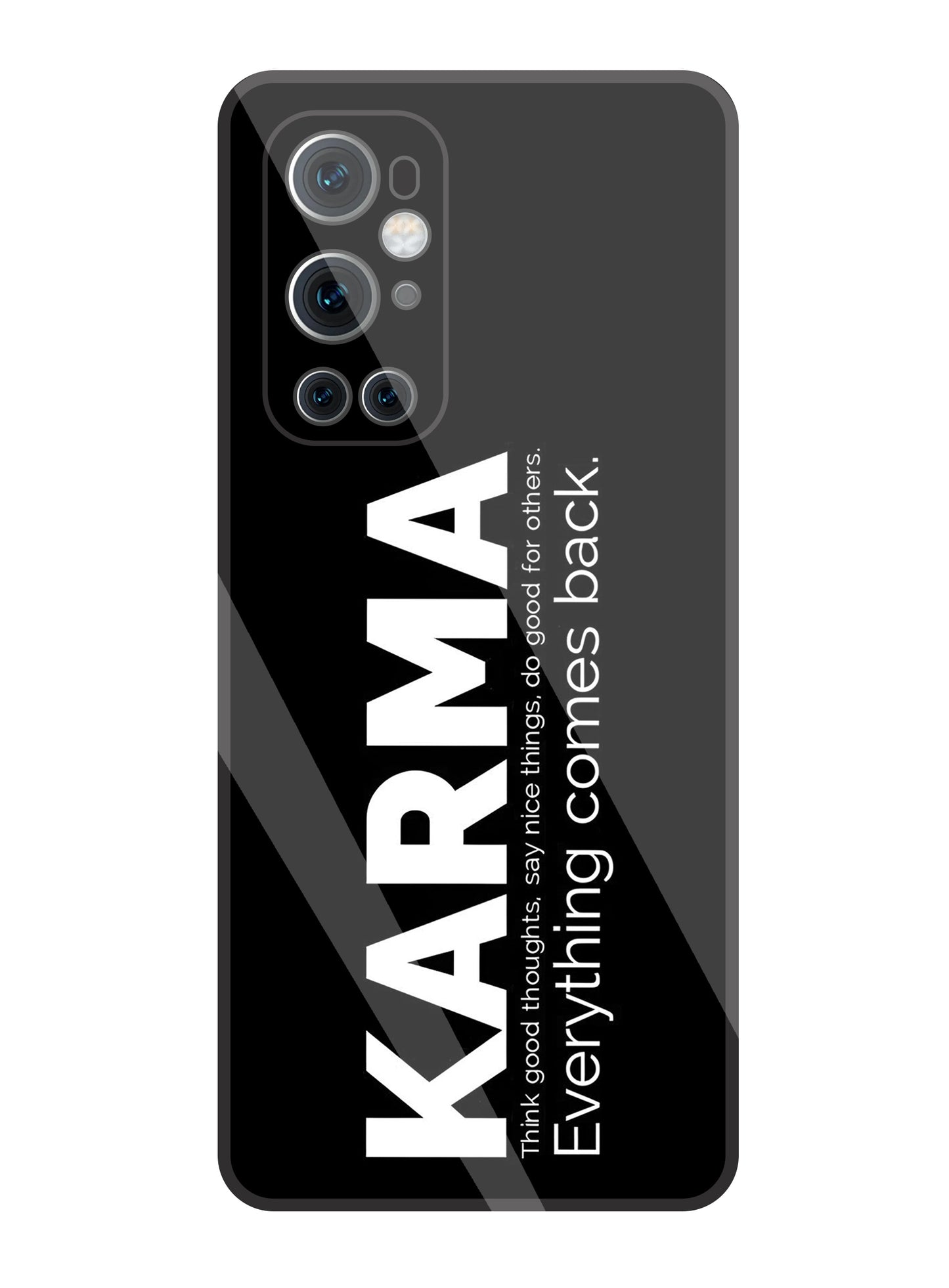 Karma  Glass Case For OnePlus 9 Pro
