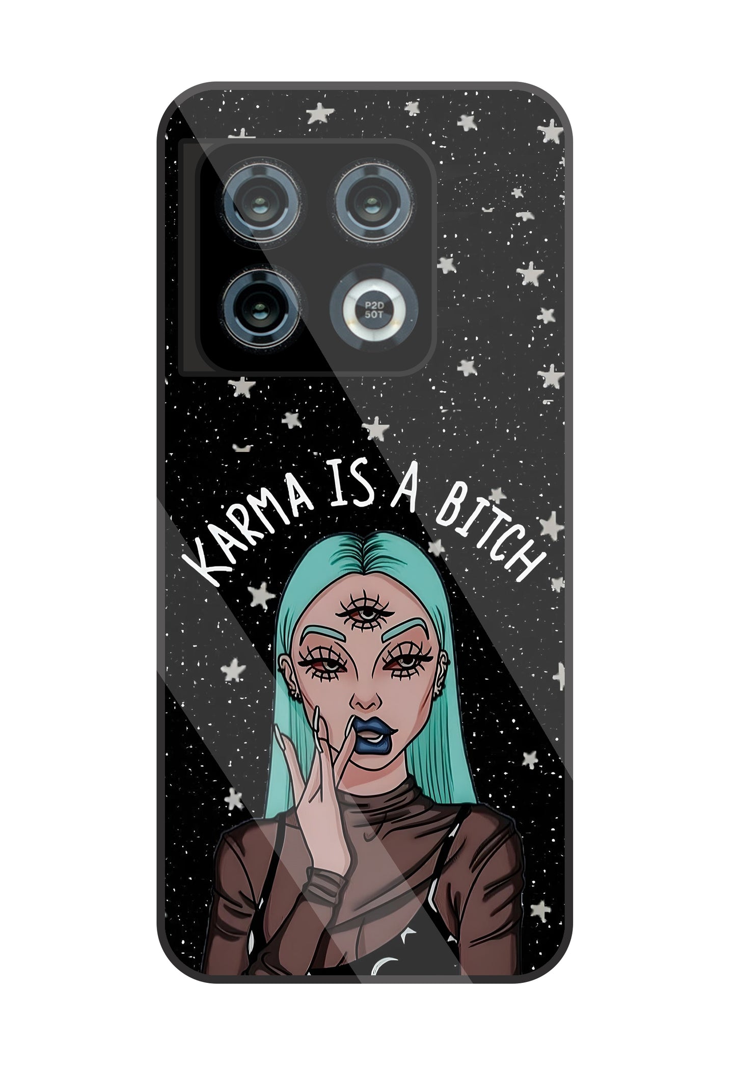 Karma Is A Bitch Glass Case For OnePlus 10 Pro