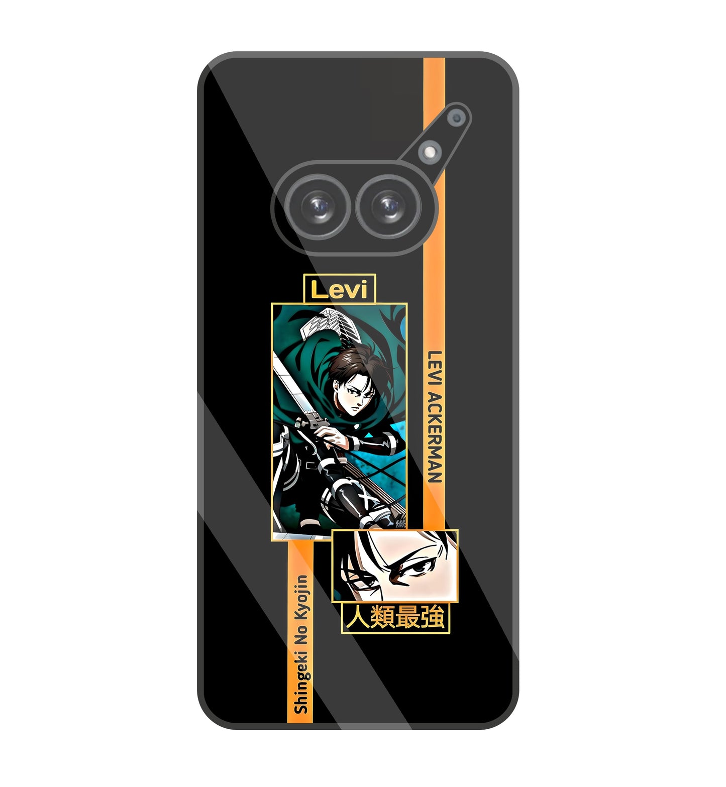 Levi Anime glass Case For Nothing Phone 2A
