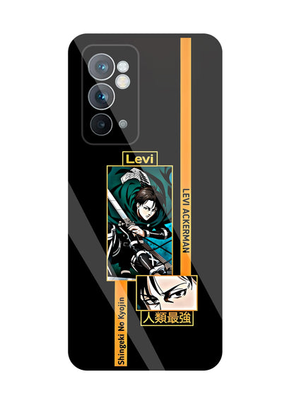 Levi Anime Glass Case For OnePlus 9RT