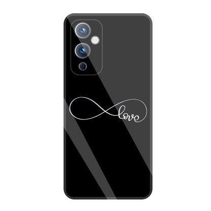 Love Symbol Glass Case For OnePlus 9
