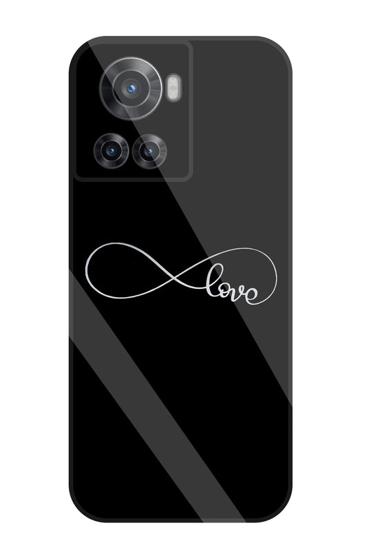 Love Symbol Glass Case For OnePlus OnePlus 10R