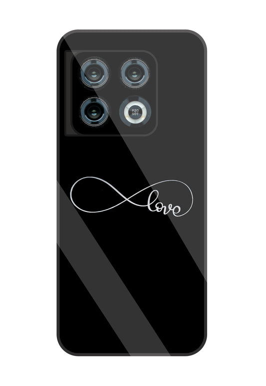 Love Symbol Glass Case For OnePlus 10 Pro