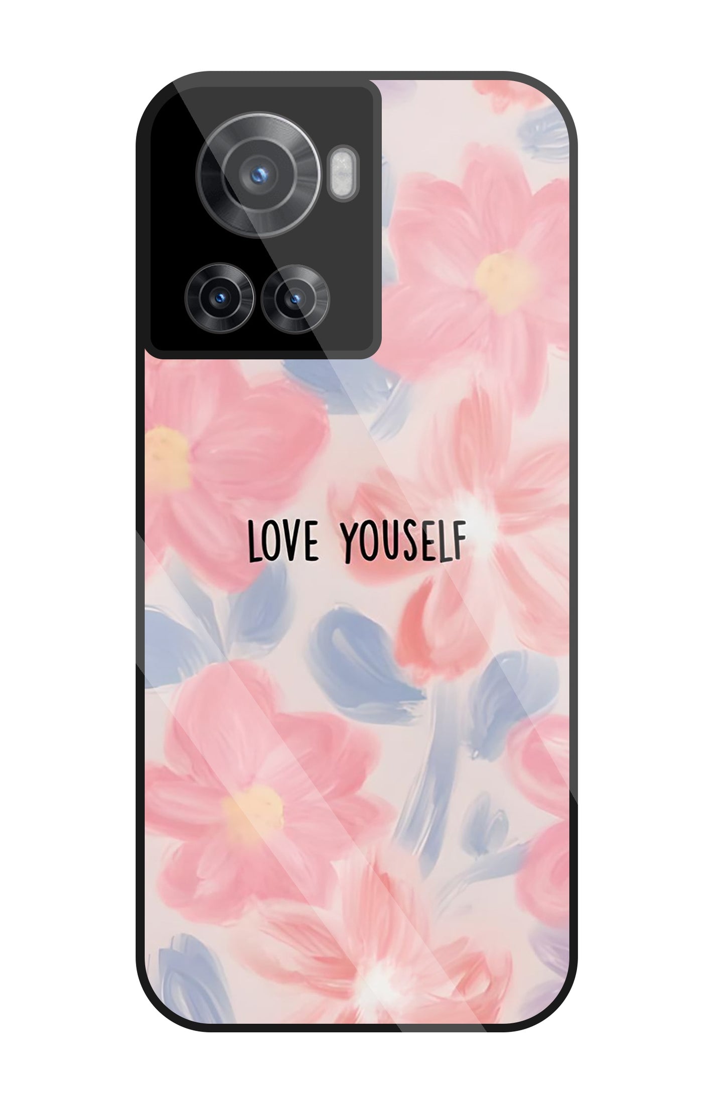Love Yourself Glass Case For OnePlus 10R