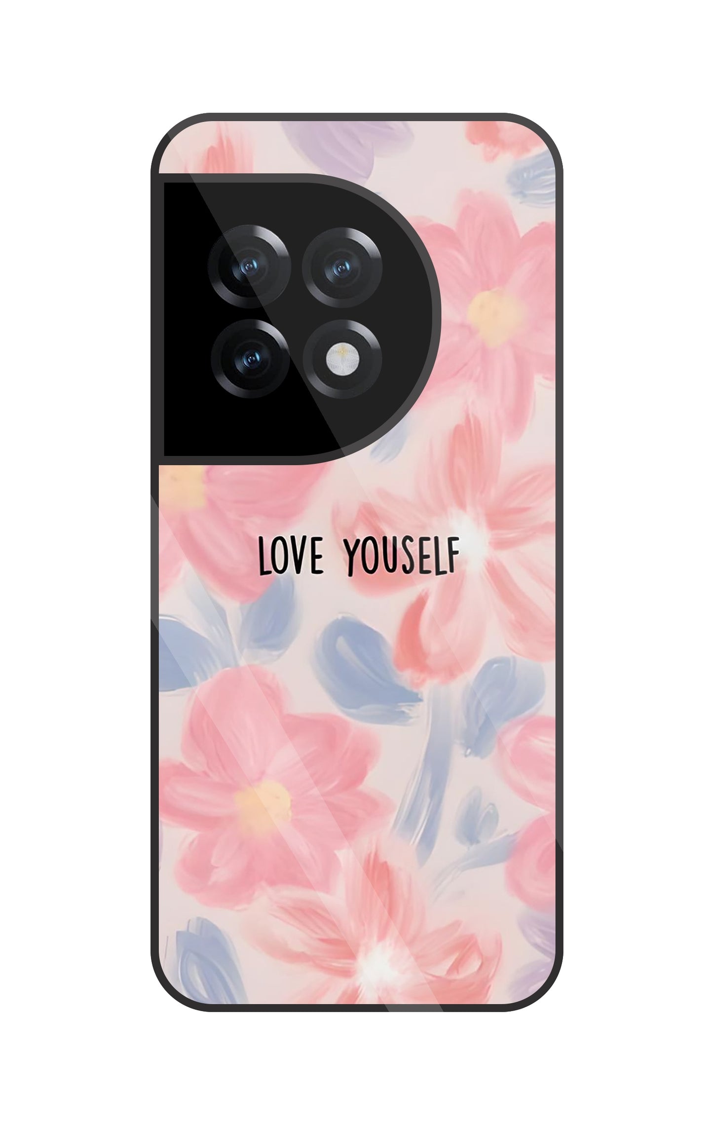 Love Yourself Glass Case For OnePlus 11R