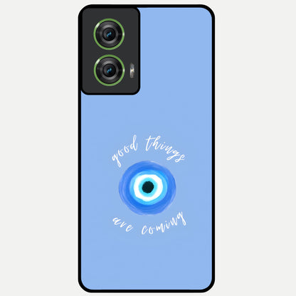  Bright Future Ahead Glass Case For Moto Edge 50 Fusion back cover – full design glossy printed glass finish