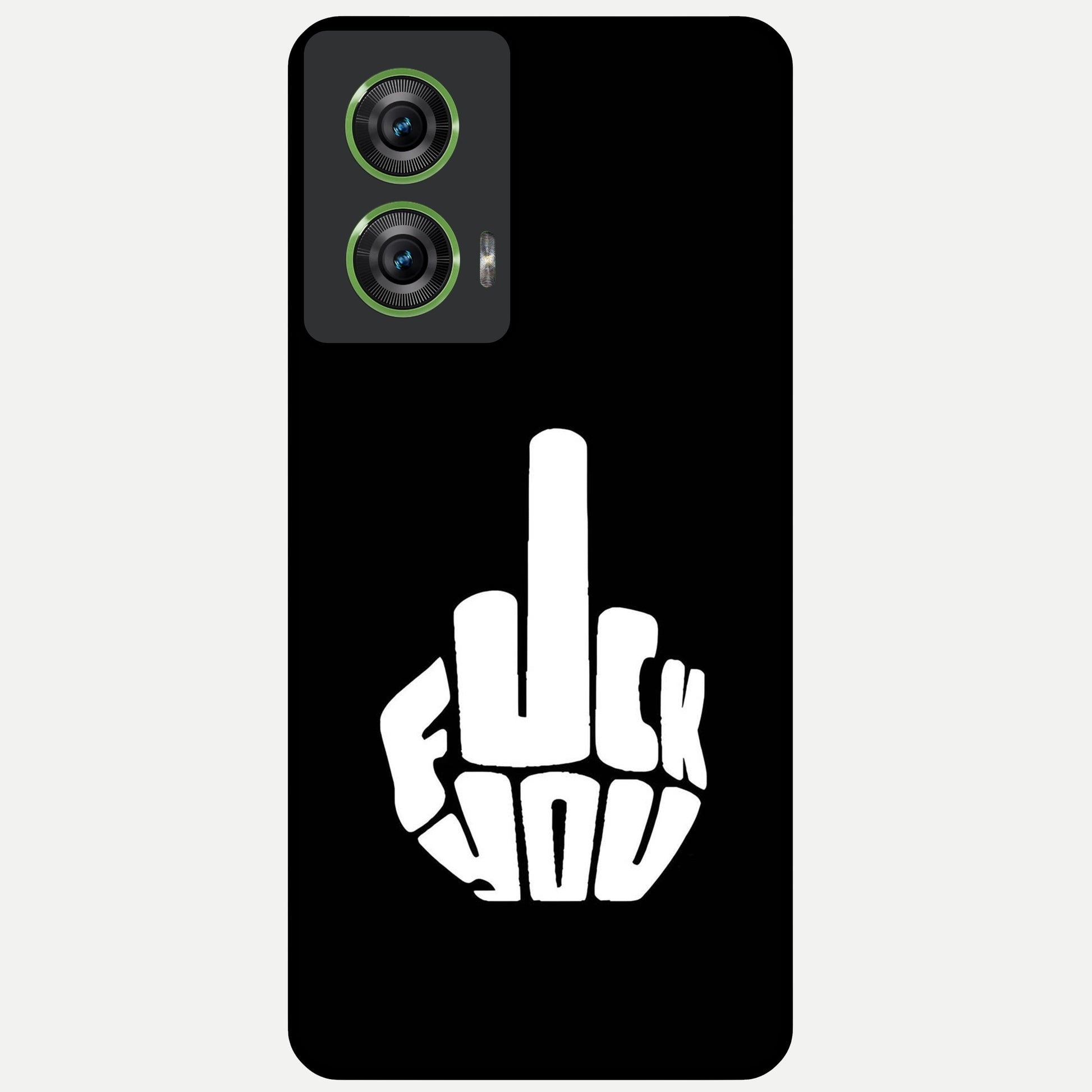  Rebel Mode On Glass Case For Moto Edge 50 Fusion back cover – full design glossy printed glass finish