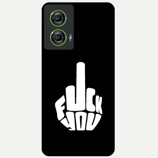  Rebel Mode On Glass Case For Moto Edge 50 Fusion back cover – full design glossy printed glass finish
