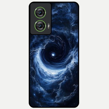  Stunning Galaxy Glass Case For Moto Edge 50 Fusion back cover – full design glossy printed glass finish