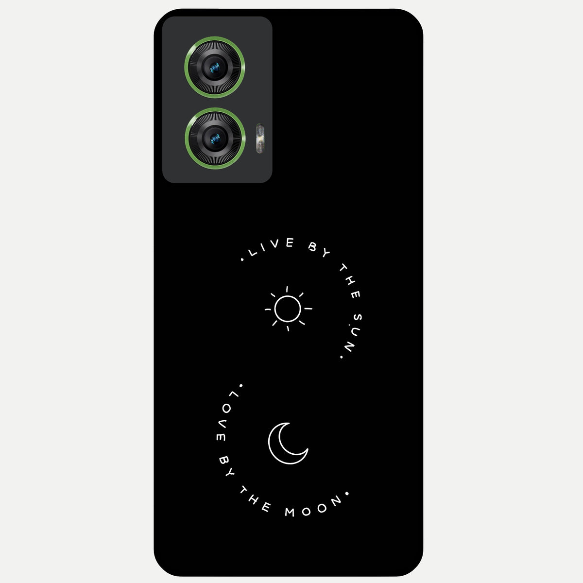  Sunflower Cat Art Glass Case For Moto Edge 50 Fusion back cover – full design glossy printed glass finish