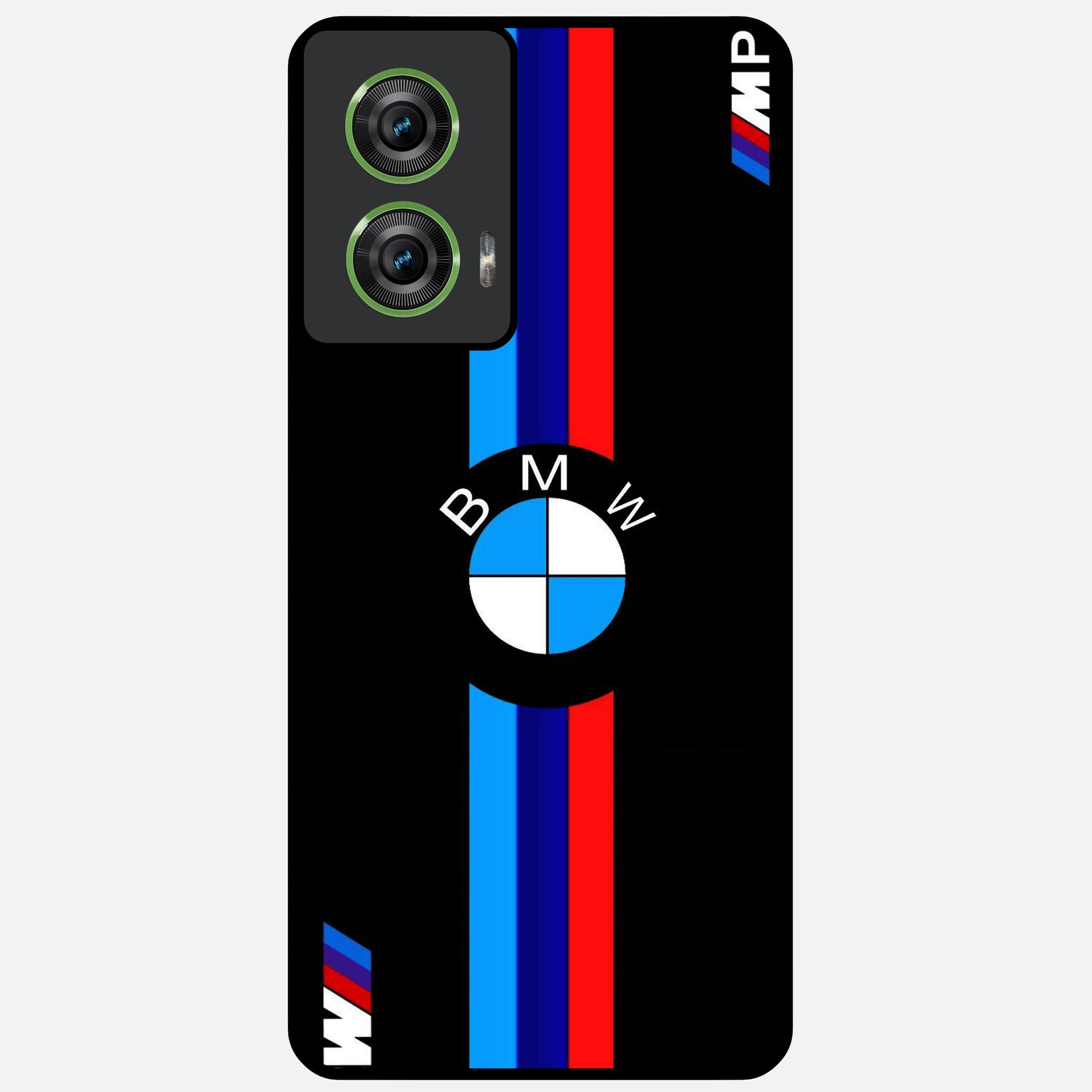  Turbo BMW Beast Glass Case For Moto Edge 50 Fusion back cover – full design glossy printed glass finish