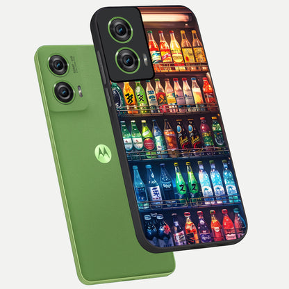  Colorfull Tree phone case For Moto Edge 50 Fusion showing premium glass back cover with detailed artwork