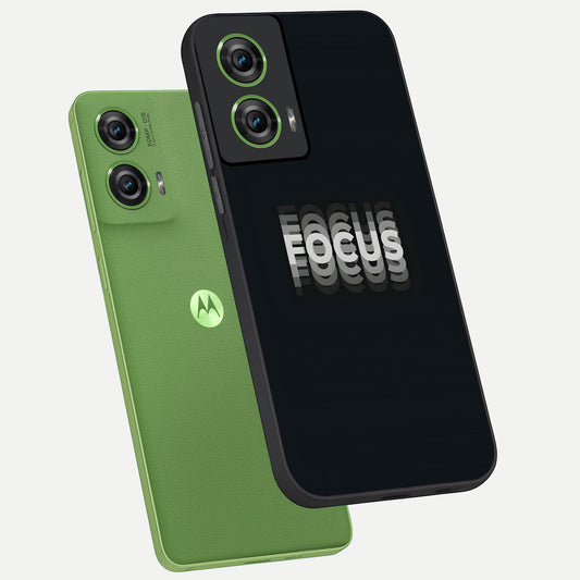  Mono Focus Vision phone case For Moto Edge 50 Fusion showing premium glass back cover with detailed artwork