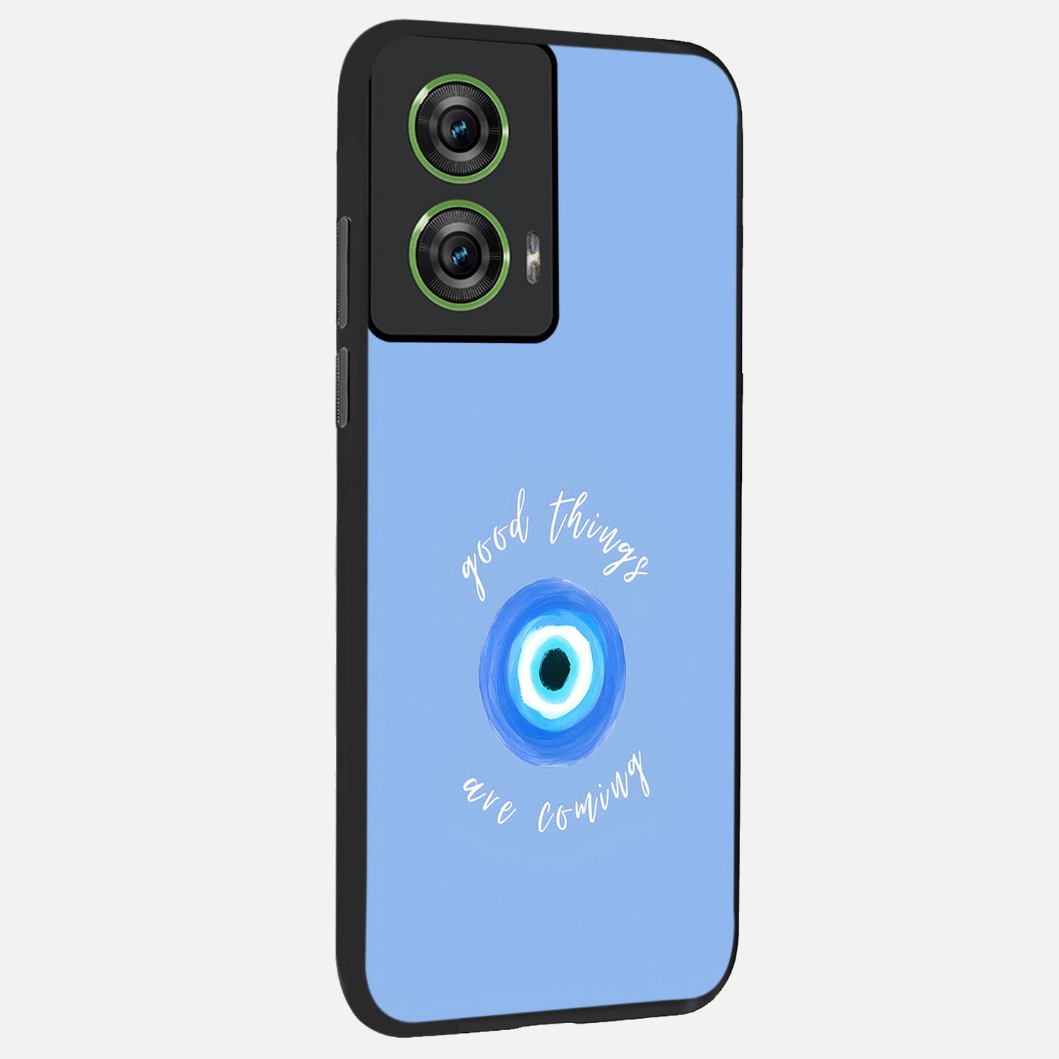  Bright Future Ahead back cover For Moto Edge 50 Fusion slim fit glass case with vibrant aesthetic design