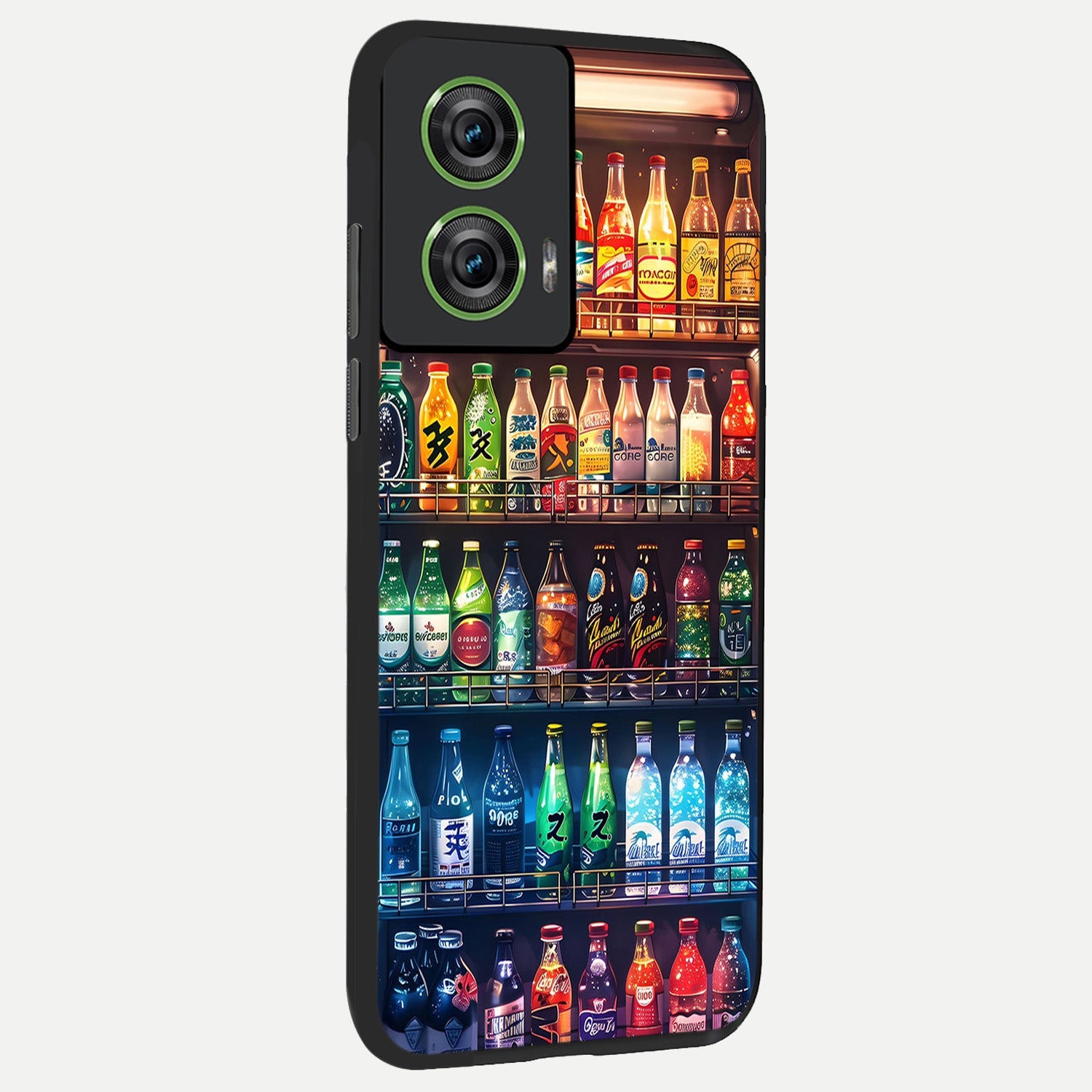  Colorfull Tree back cover For Moto Edge 50 Fusion slim fit glass case with vibrant aesthetic design