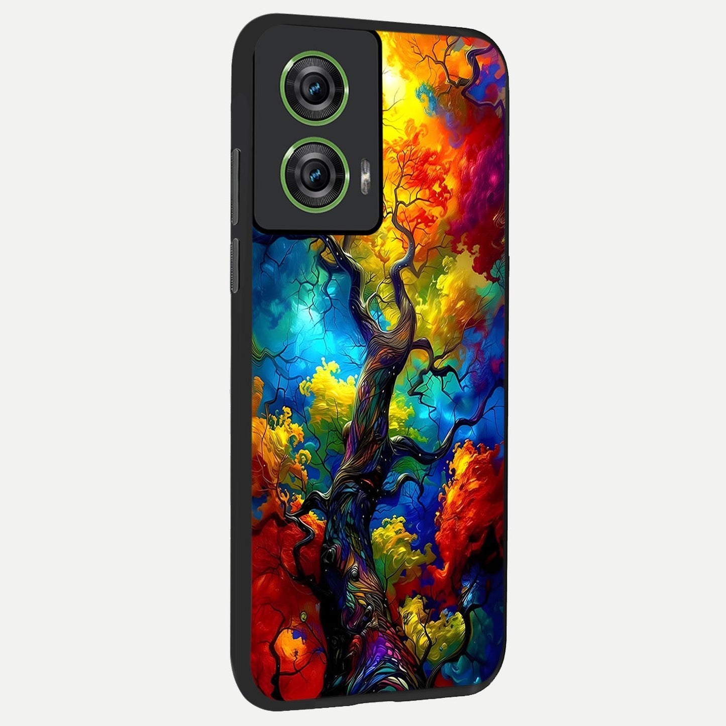 Colorful Soda Bottles back cover For Moto Edge 50 Fusion slim fit glass case with vibrant aesthetic design