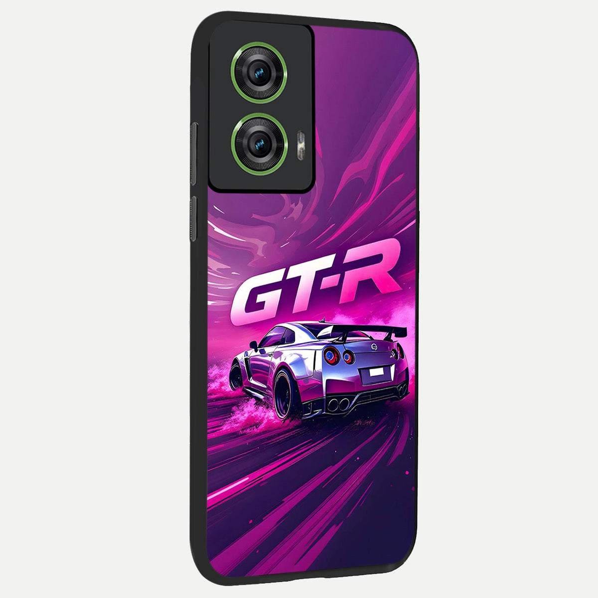  Speed Drift Legend back cover For Moto Edge 50 Fusion slim fit glass case with vibrant aesthetic design