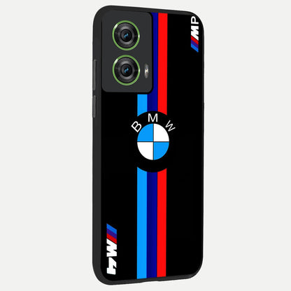  Turbo BMW Beast back cover For Moto Edge 50 Fusion slim fit glass case with vibrant aesthetic design