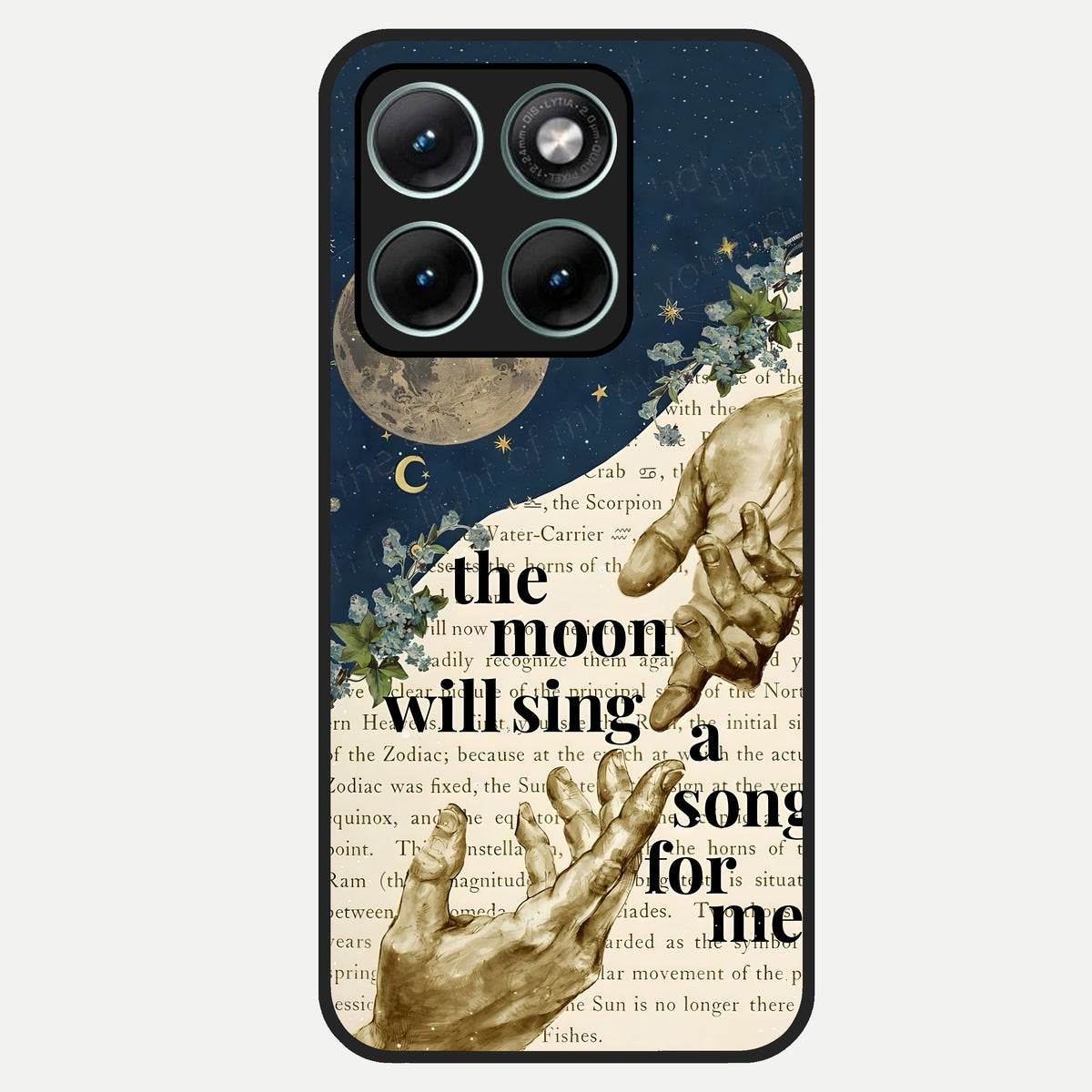  Aesthetic Divine Glass Case For Moto Edge 70 Fusion back cover – full design glossy printed glass finish