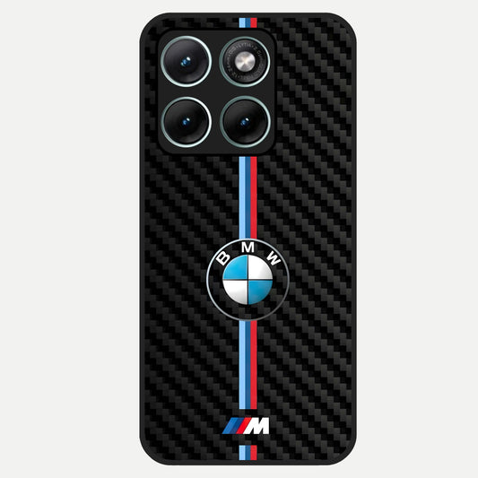  BMW Pattern Glass Case For Moto Edge 70 Fusion back cover – full design glossy printed glass finish