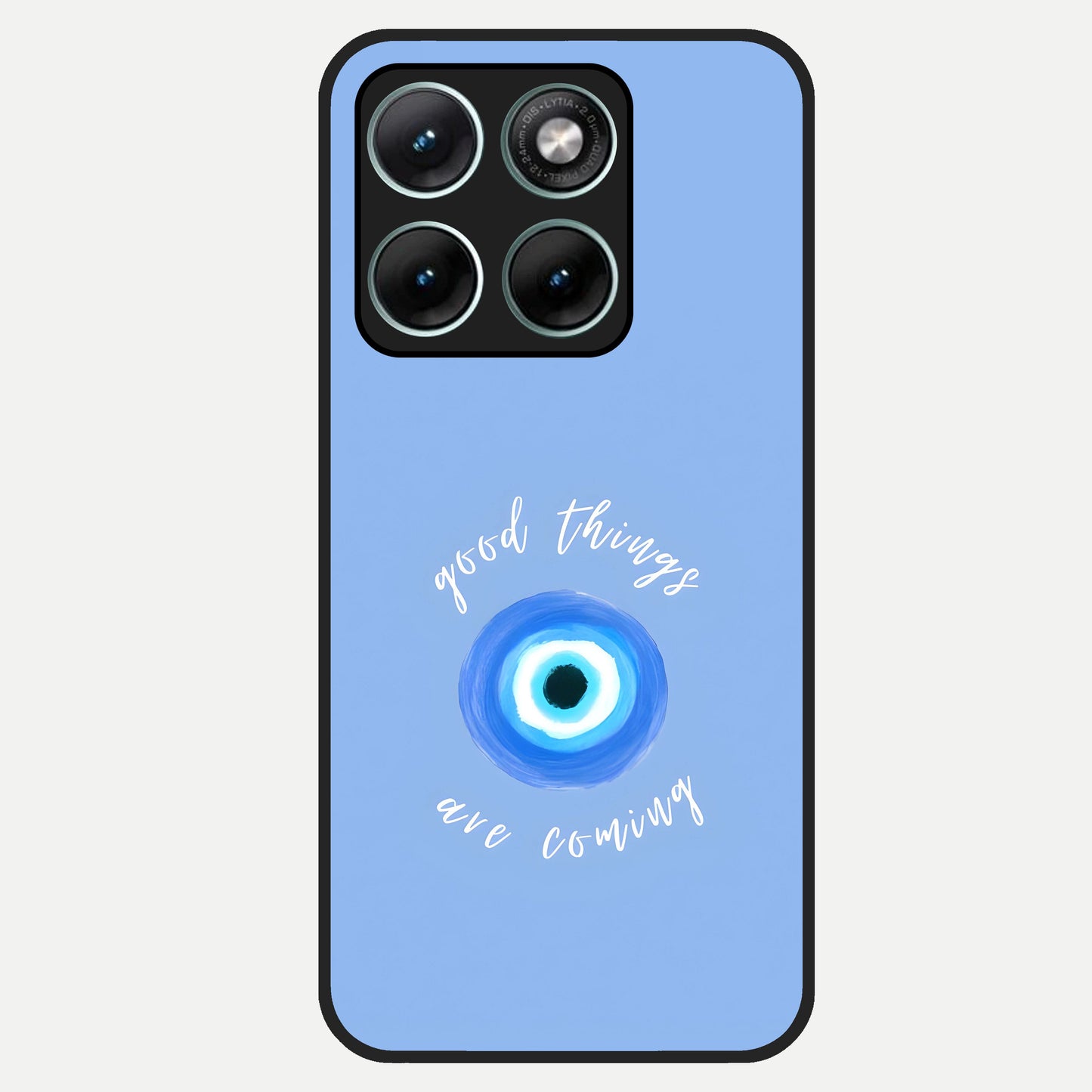  Bright Future Ahead Glass Case For Moto Edge 70 Fusion back cover – full design glossy printed glass finish