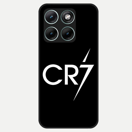  CR7 Elite Strike Glass Case For Moto Edge 70 Fusion back cover – full design glossy printed glass finish